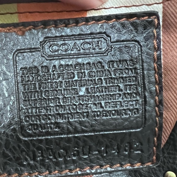 Coach limited edition brown Shoulder Bag with Decorative Metal Details - Picture 14 of 17